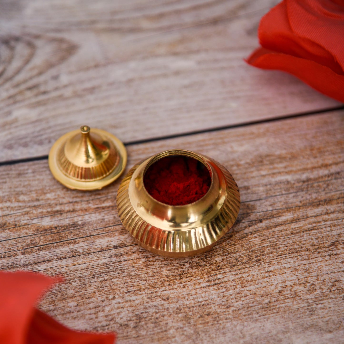 Kuber International Sindoor Box - Spiritual home decor