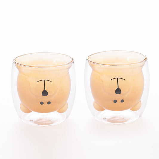 UMAI glass coffee mugs - adorable and functional