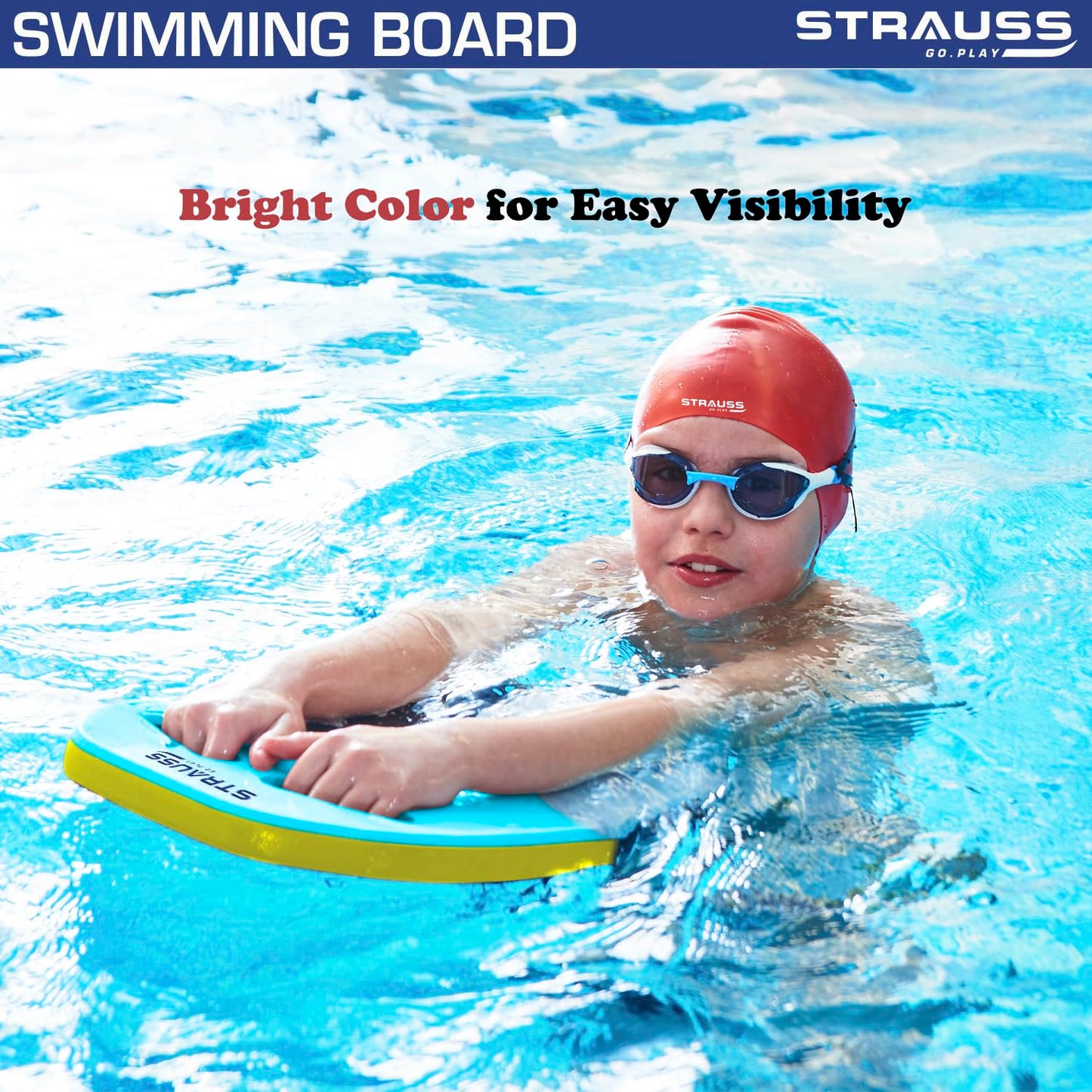 Strauss Swimming Kick Board - Perfect for pool training