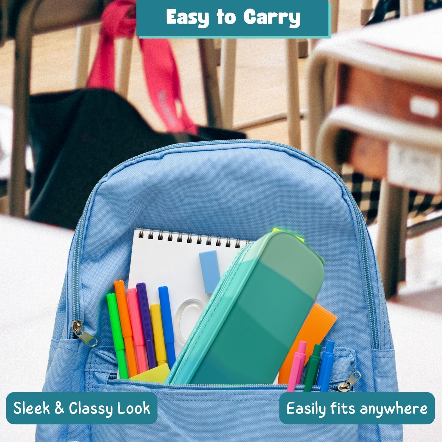 Tinker Squad pencil pouch - stylish school accessory