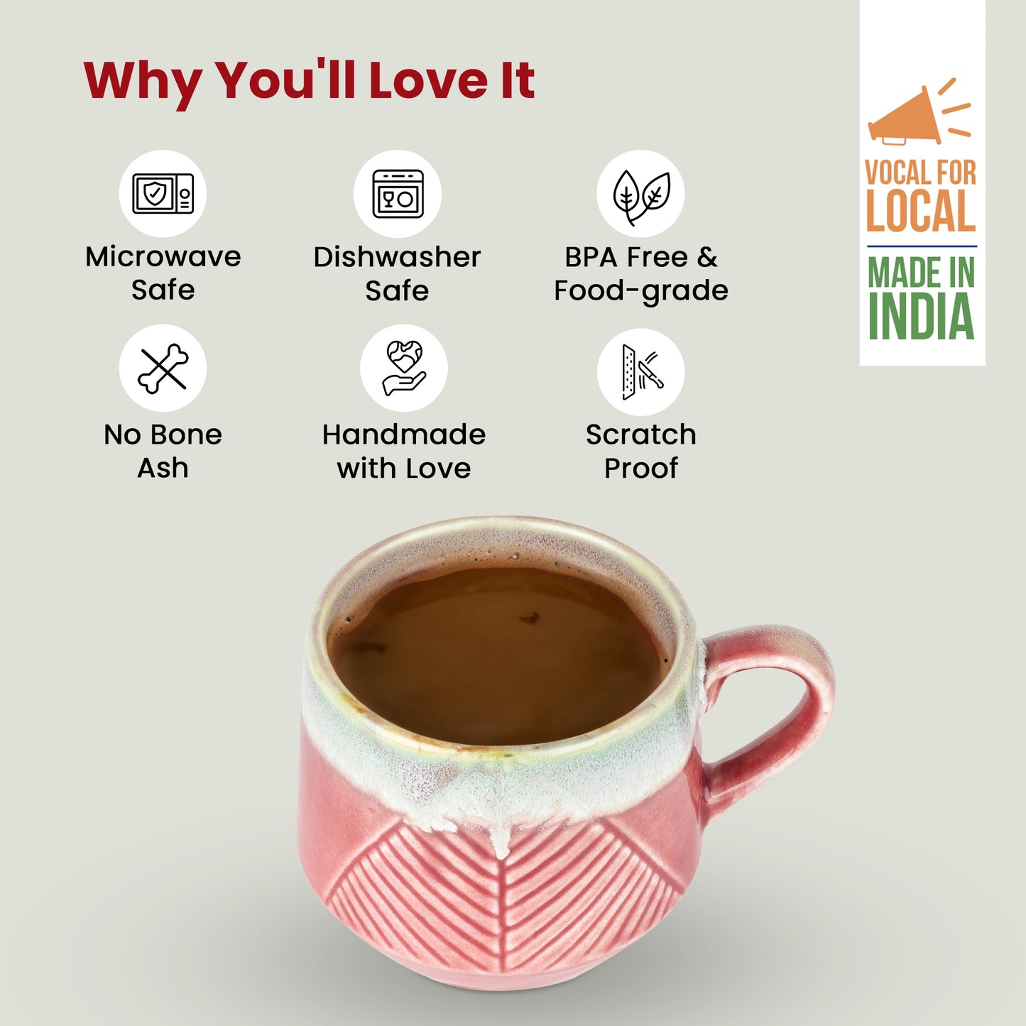 The Better Home ceramic tea cups - perfect for special occasions