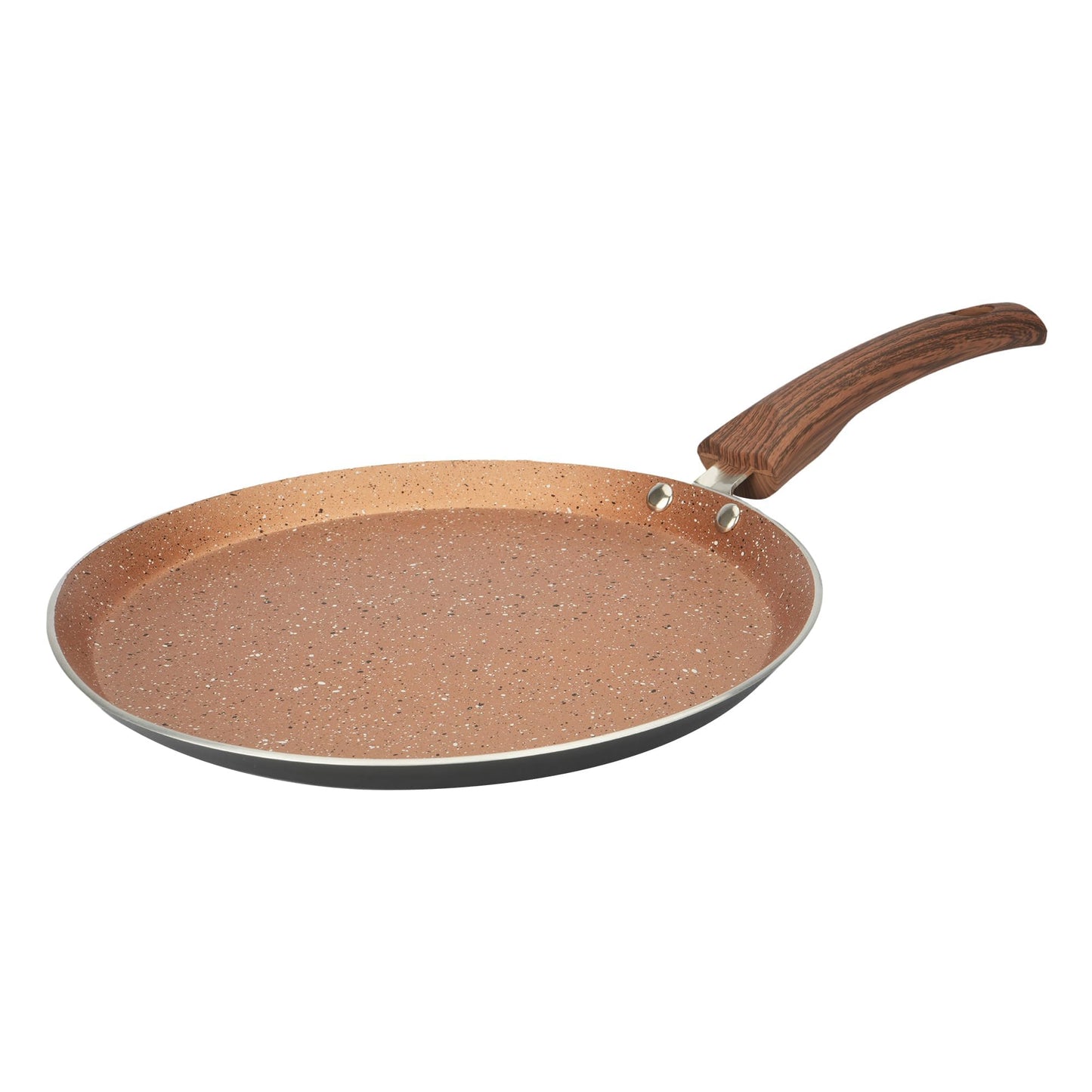 Non Stick Roti Tawa with Riveted Handle | 26 cm Diameter | Gold