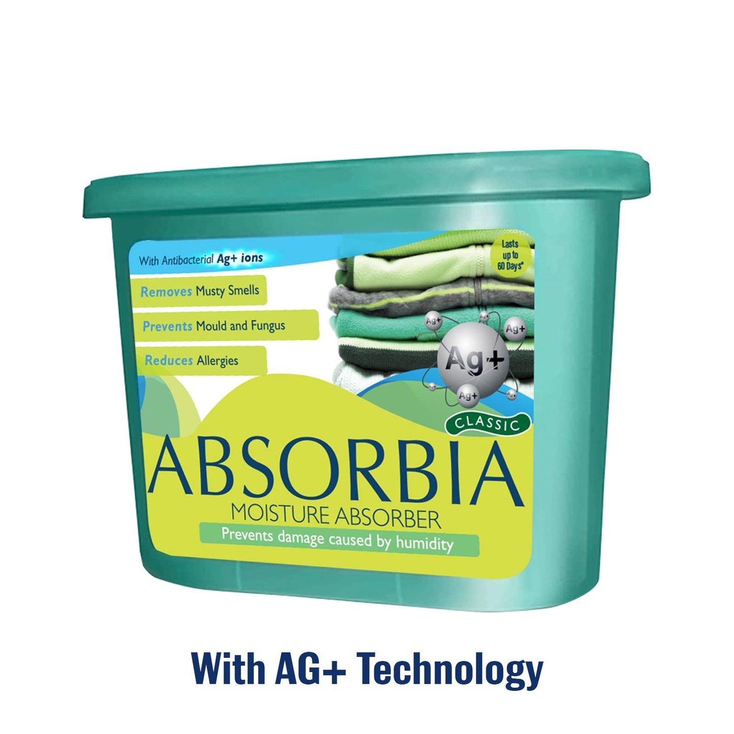 Absorbia moisture absorber - on a living room table