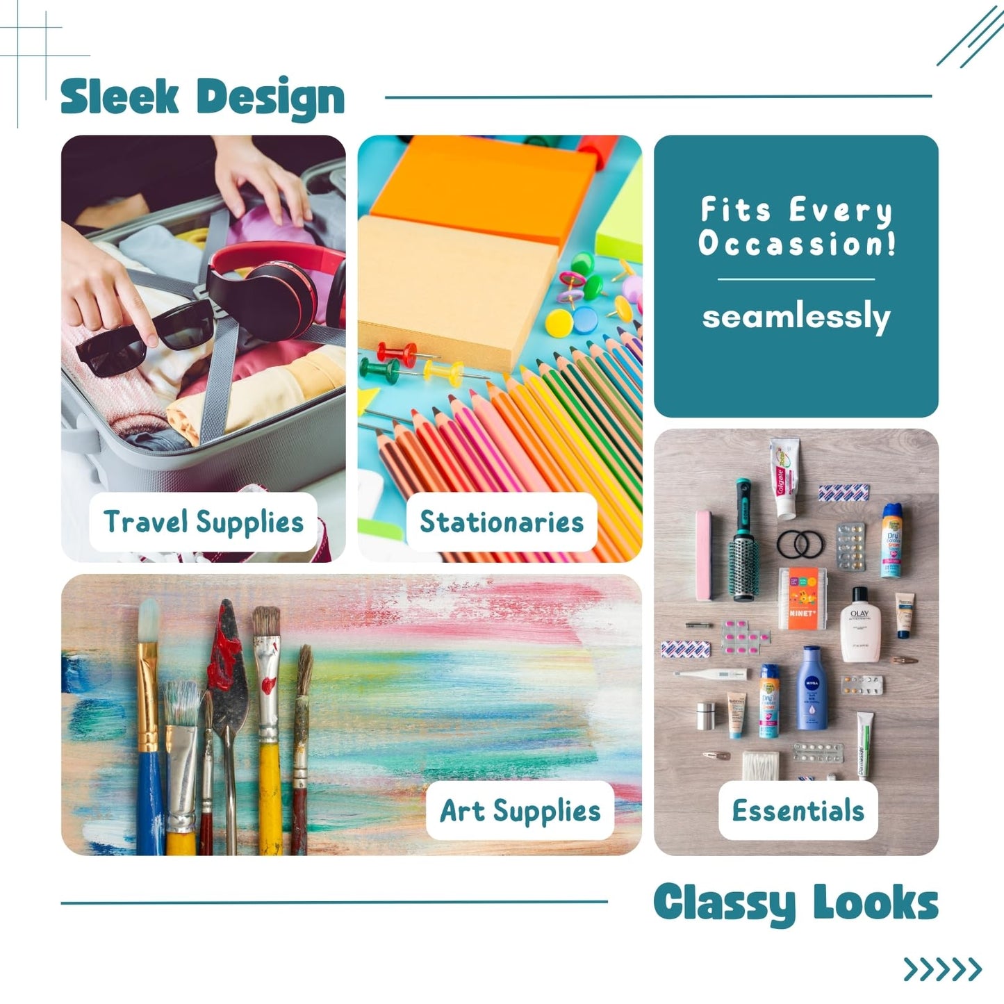 Tinker Squad green pencil case - stationery organization