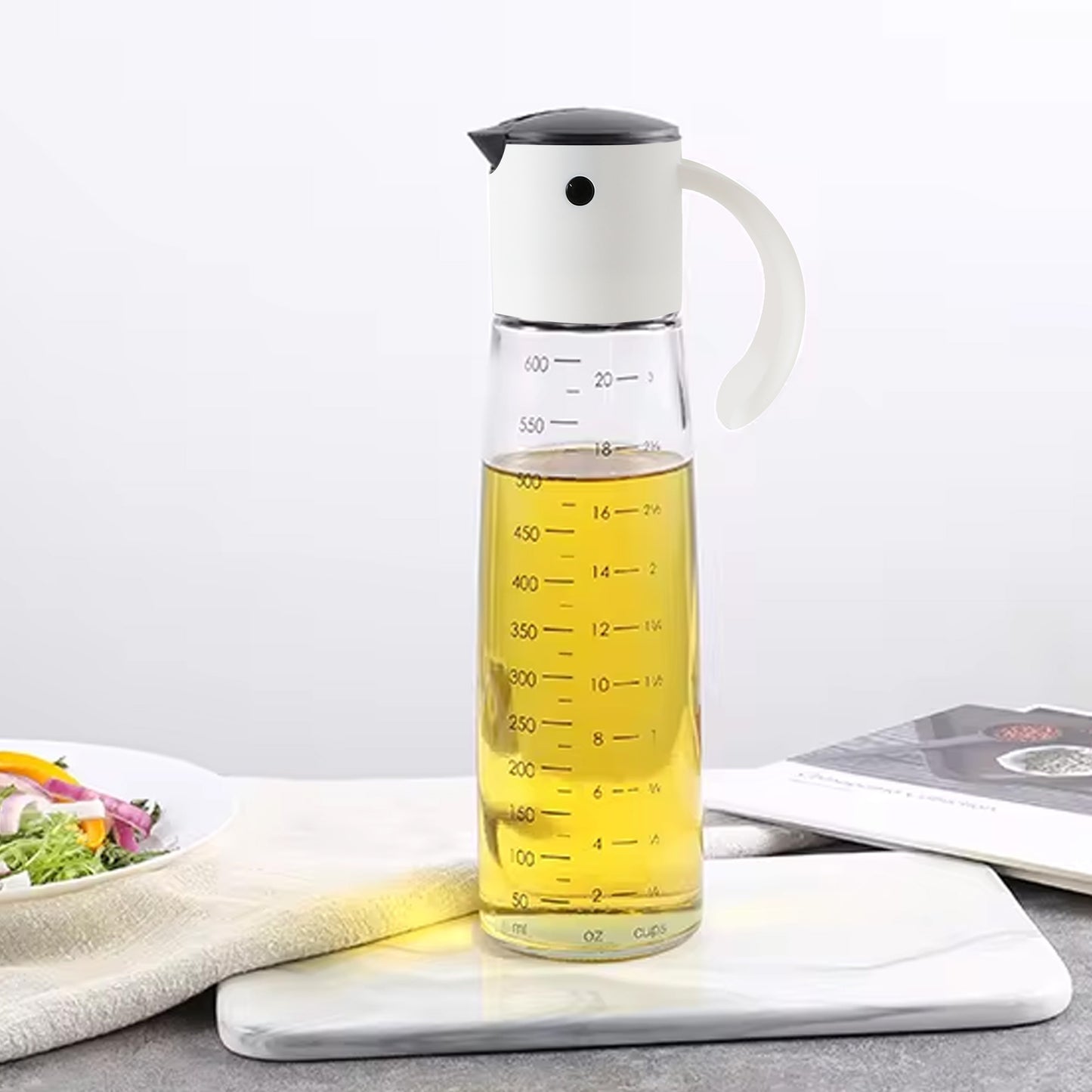UMAI 600ml Oil Bottle - Effortless Cooking Aid
