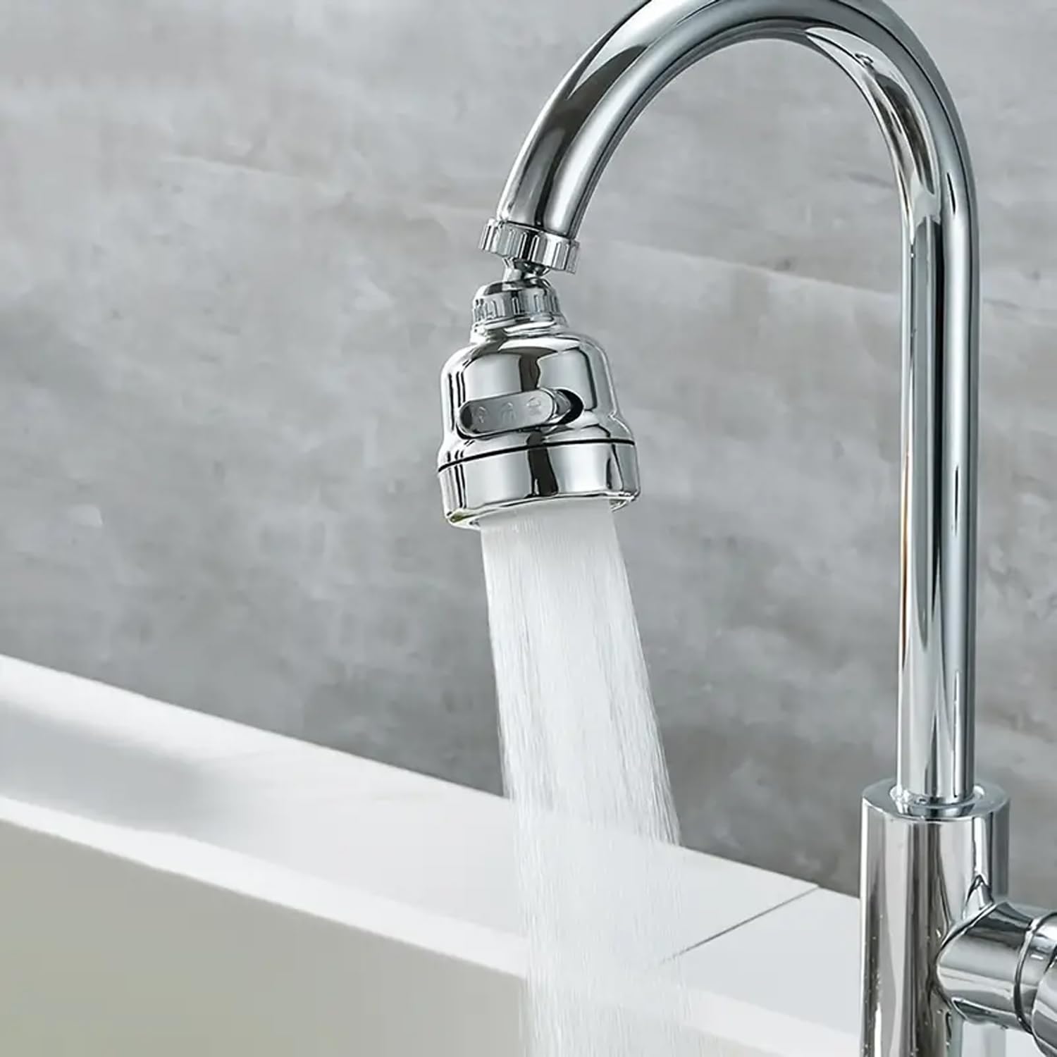 Kuber Industries Kitchen Faucet | 360 Degree Rotation Swivel Faucet ...