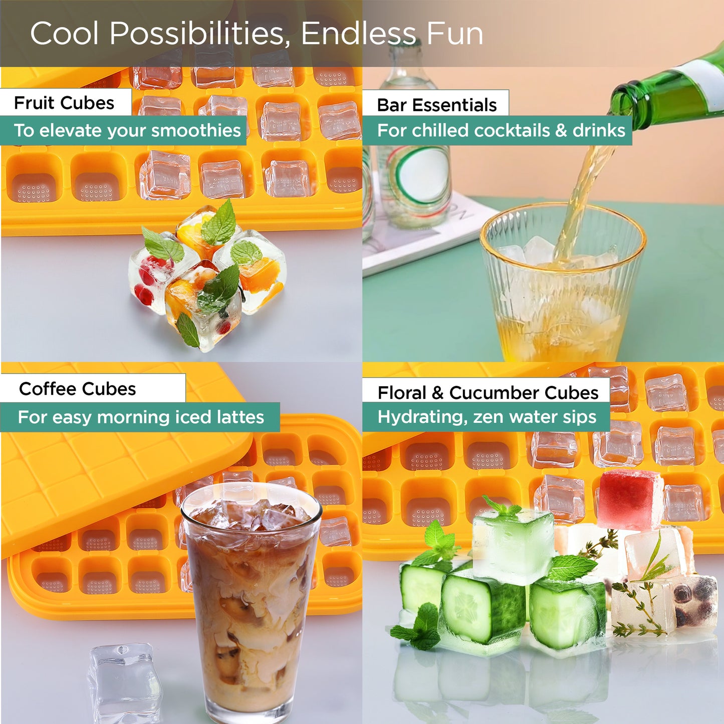 UMAI ice cube tray - perfect for soft drinks
