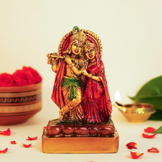 Ekhasa Radha Krishna Idol - Festival Gift