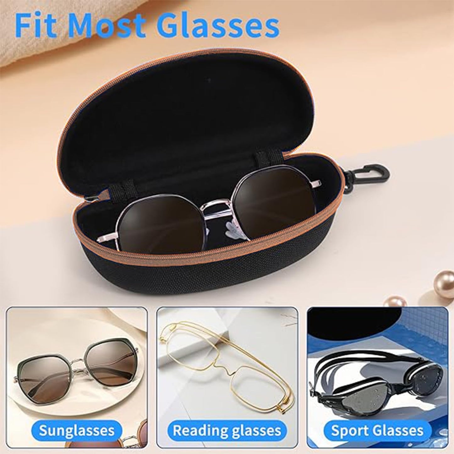 Kuber shades case - compact eyewear storage