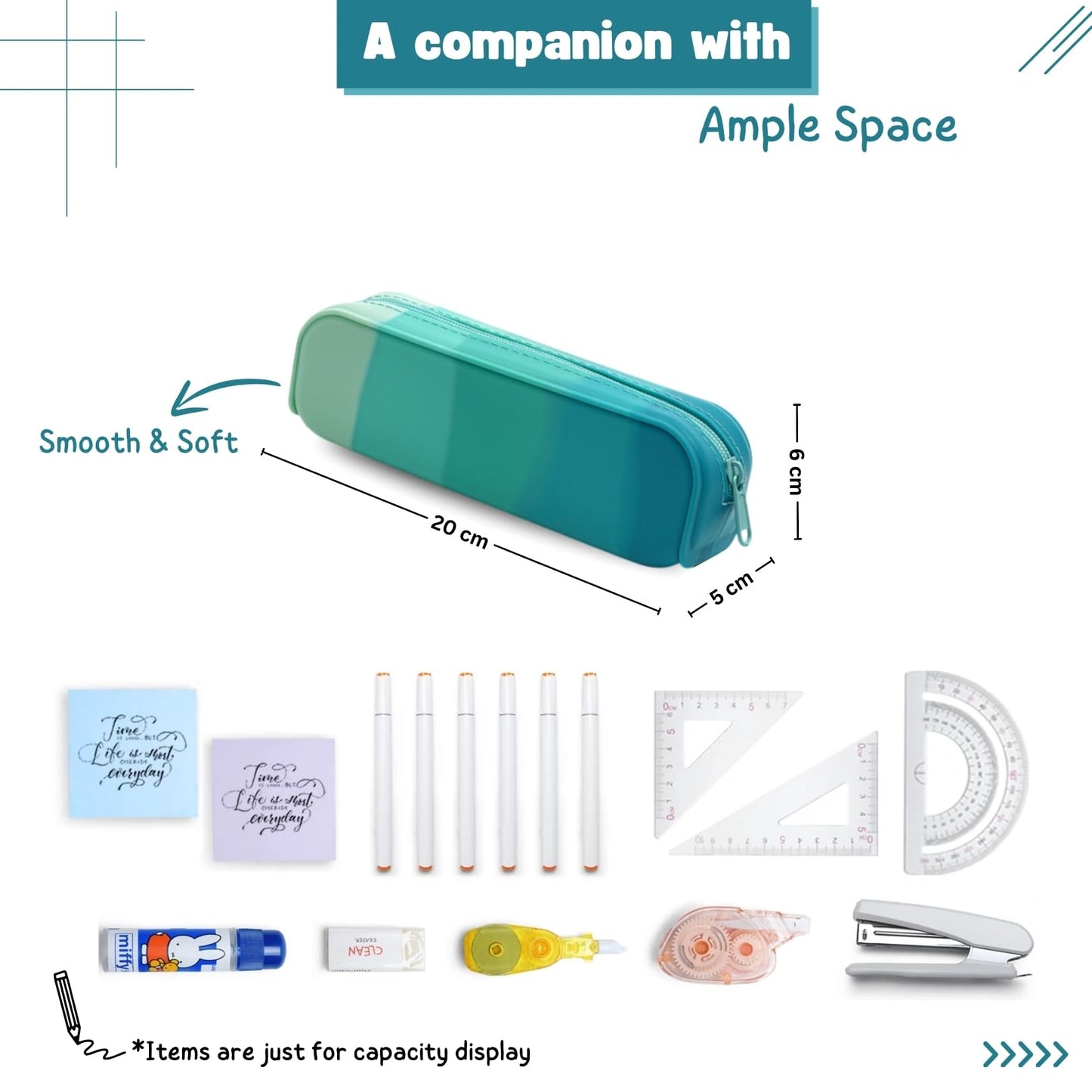 Tinker Squad silicone pencil pouch - travel-friendly