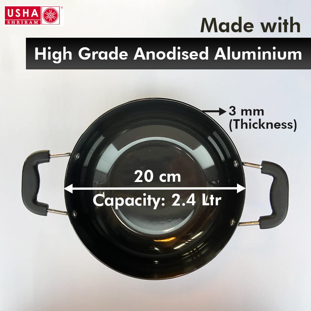 Usha Shriram Aluminium Kadai - Cooking Stir-fry