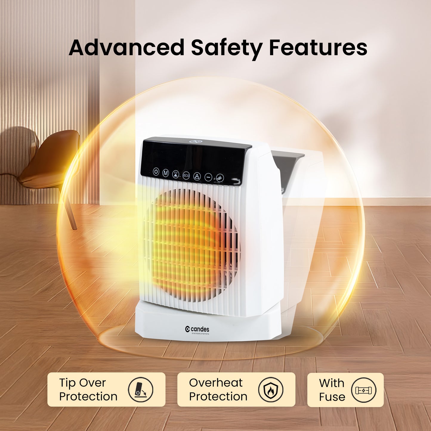 Candes room heater - efficient heating for small spaces