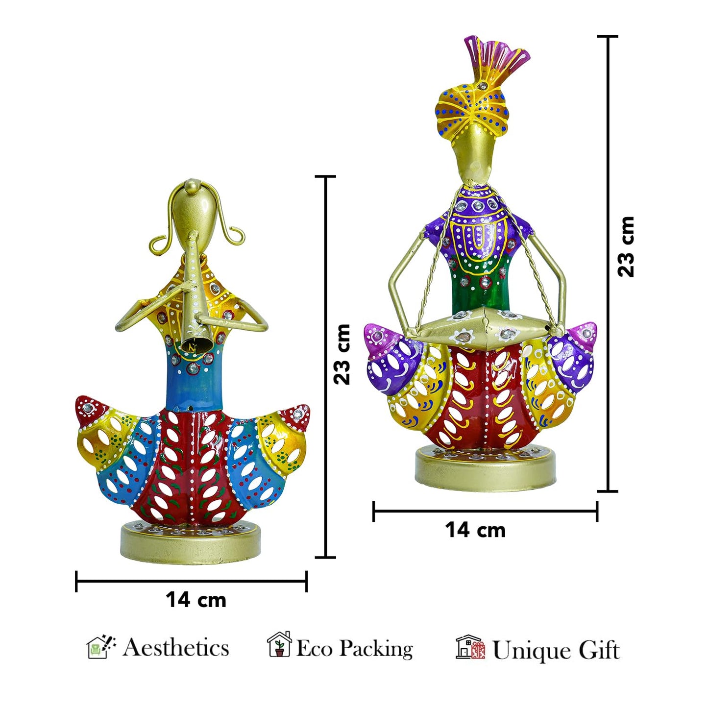 Ekhasa Iron Statues - Artistic Showcase Item