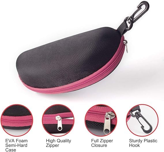 Kuber sunglasses organizer - portable case for travel