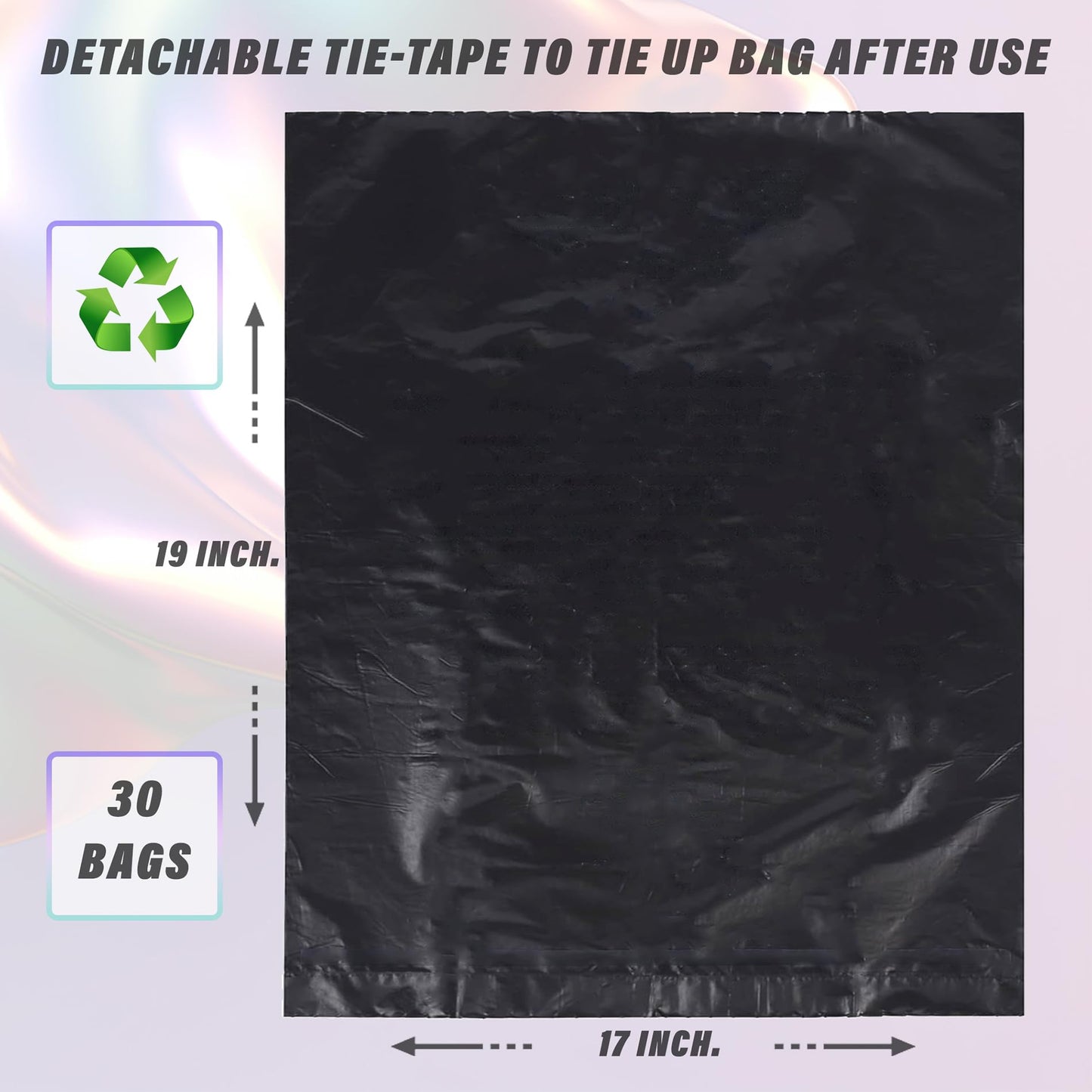Kuber Heart Home Garbage Bag - Camping hygiene