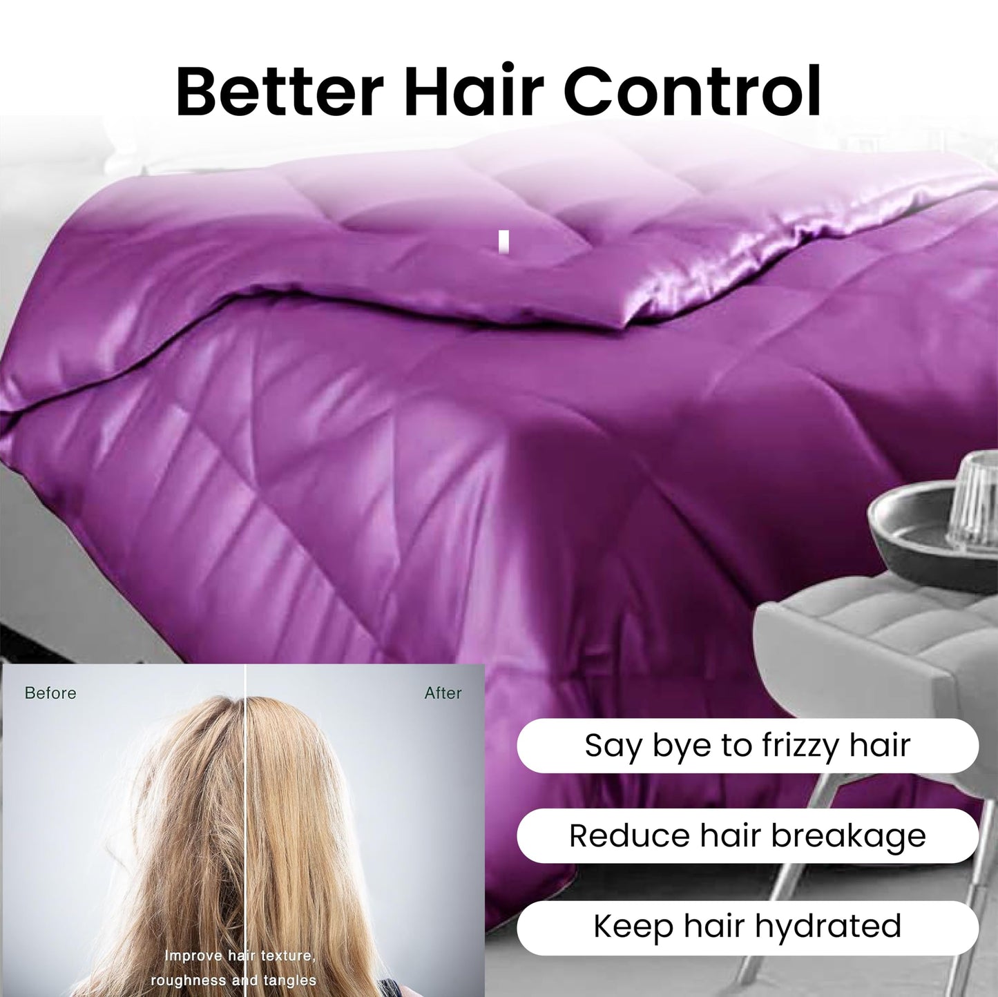 Mush Satin Comforter - Soft comfort for leisure stays