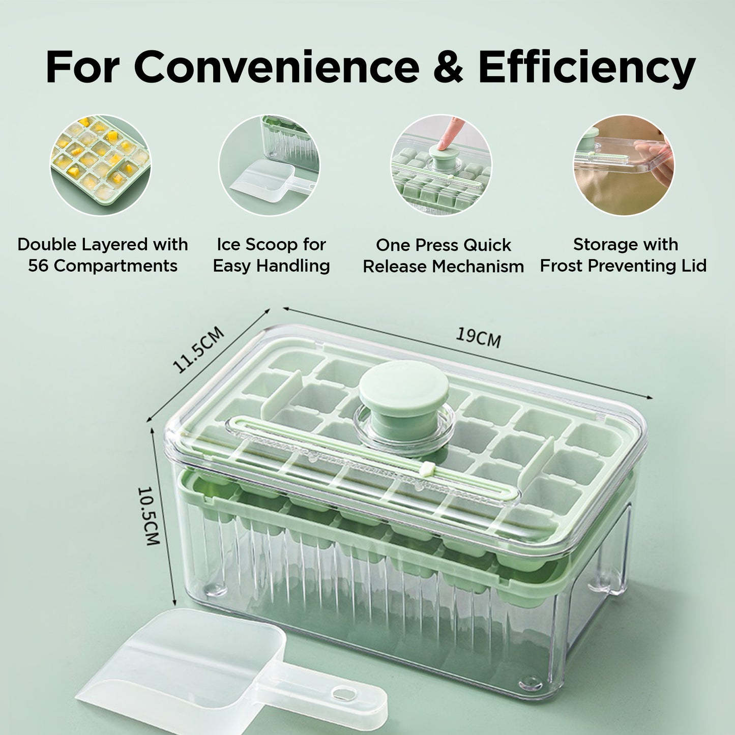 UMAI ice cube tray - serves cocktails and mocktails