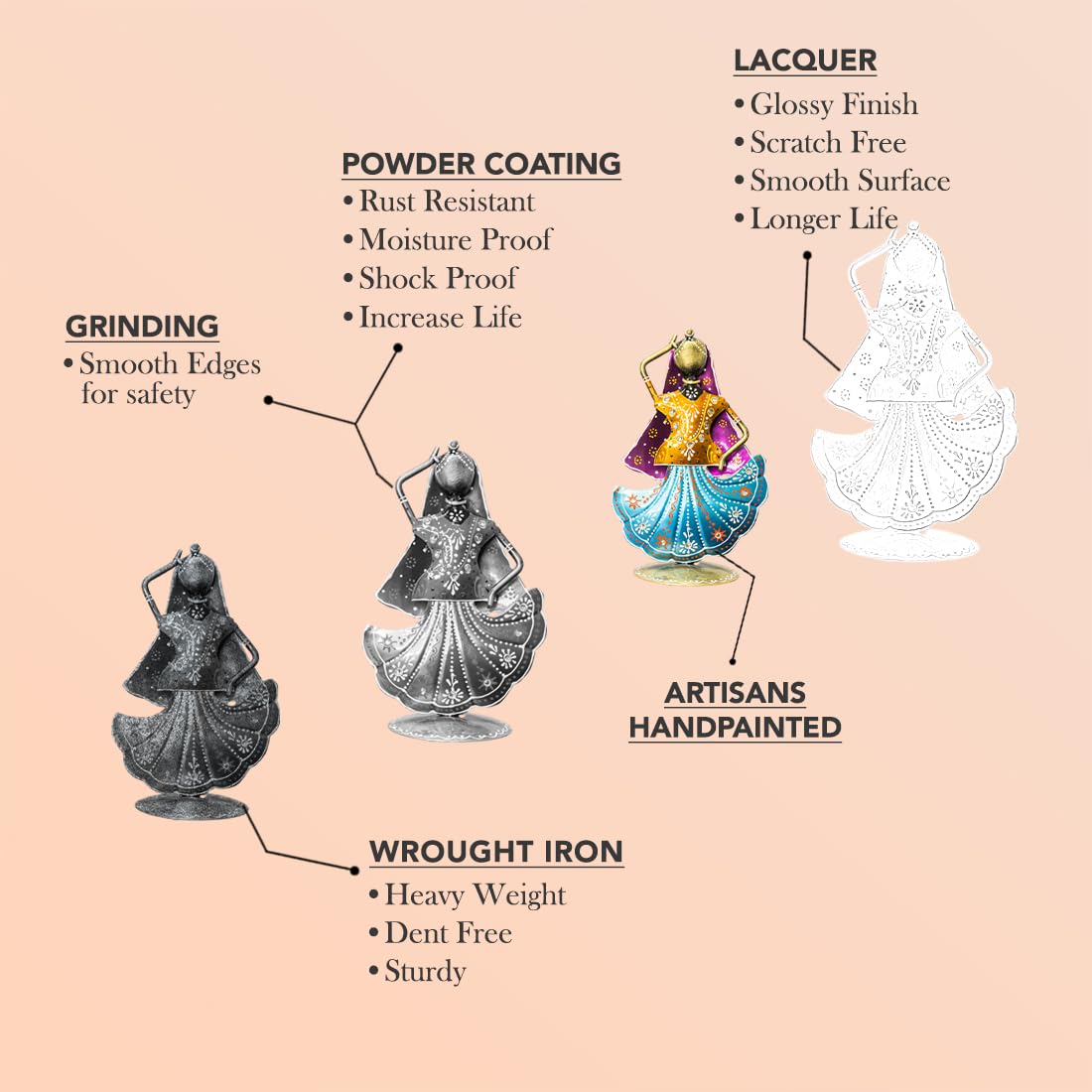 Ekhasa artistic showpieces - Unique table decor