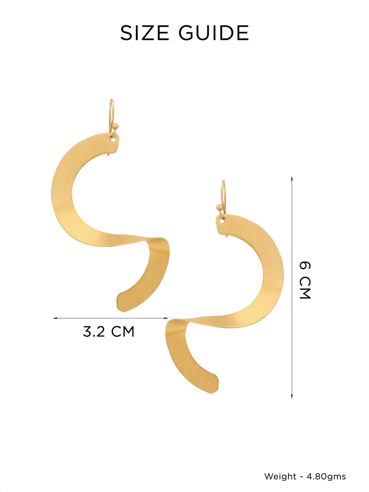 Yellow Chimes Twisted Drop Earrings - Elegant for anniversaries