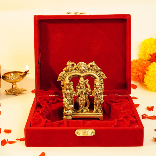Ekhasa brass ram darbar idol - spiritual symbol