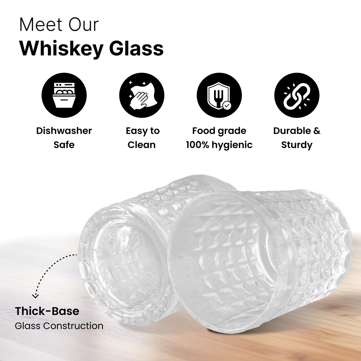The Better Home elegant whiskey glass - Perfect for spirits enthusiasts