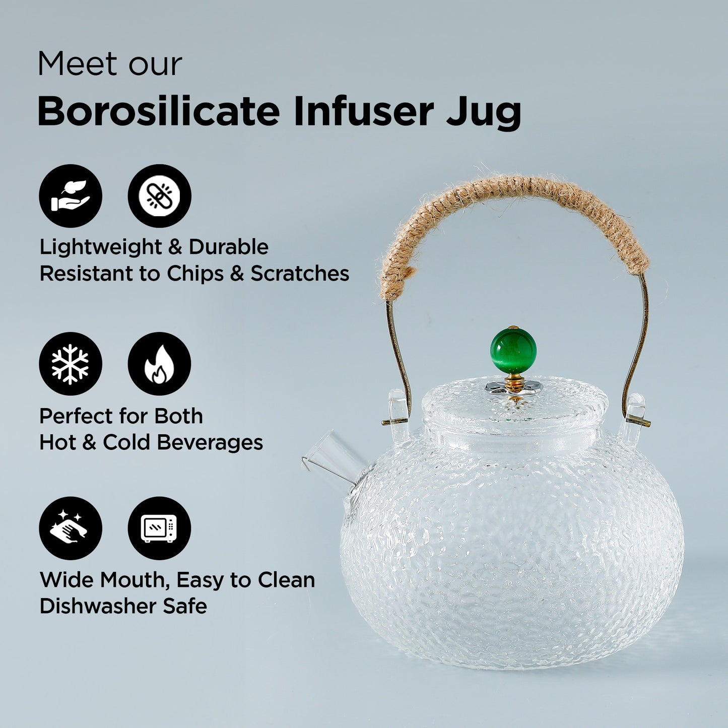 UMAI Tea Infuser Kettle - Perfect gift for tea lovers