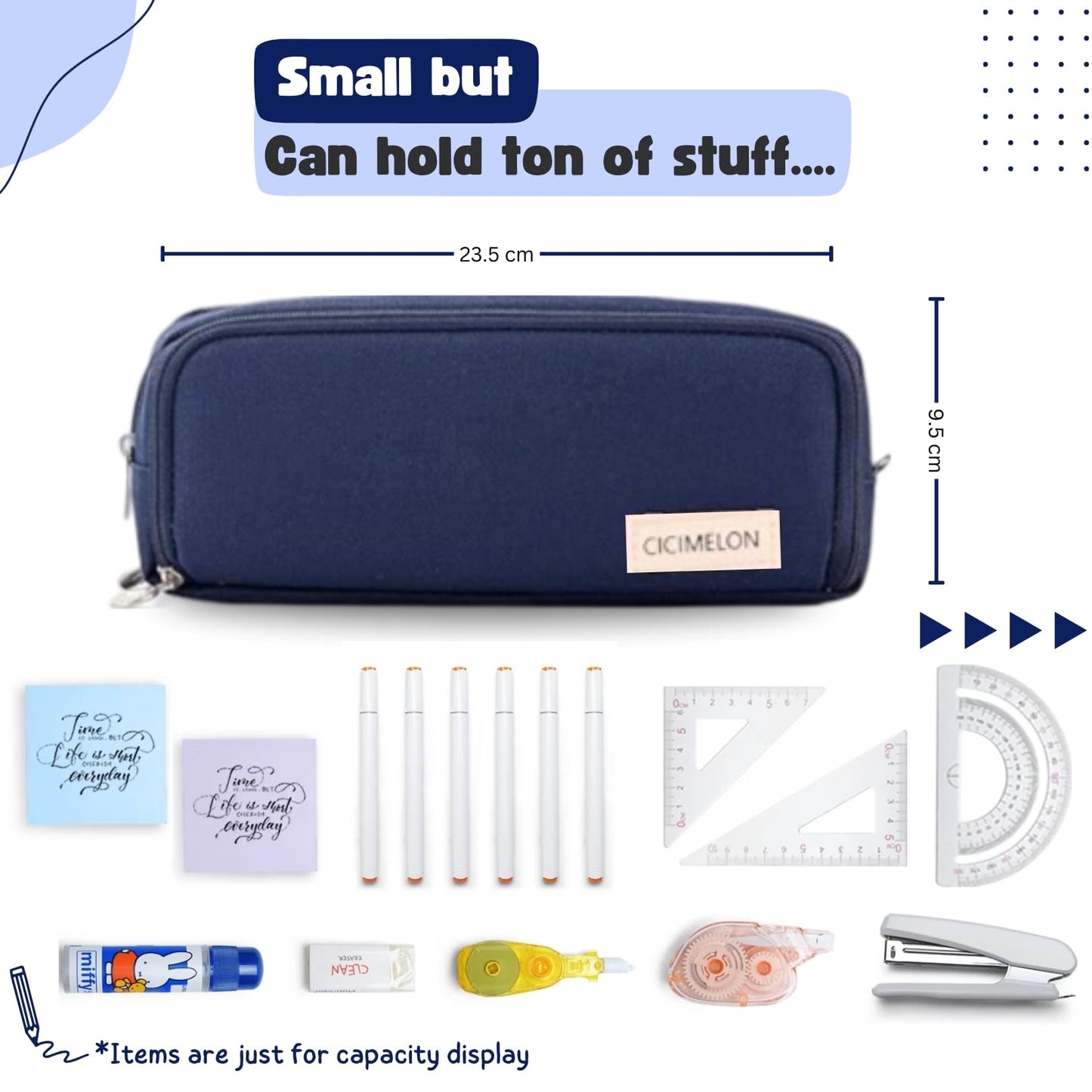 Tinker Squad black pencil case - multifunctional use