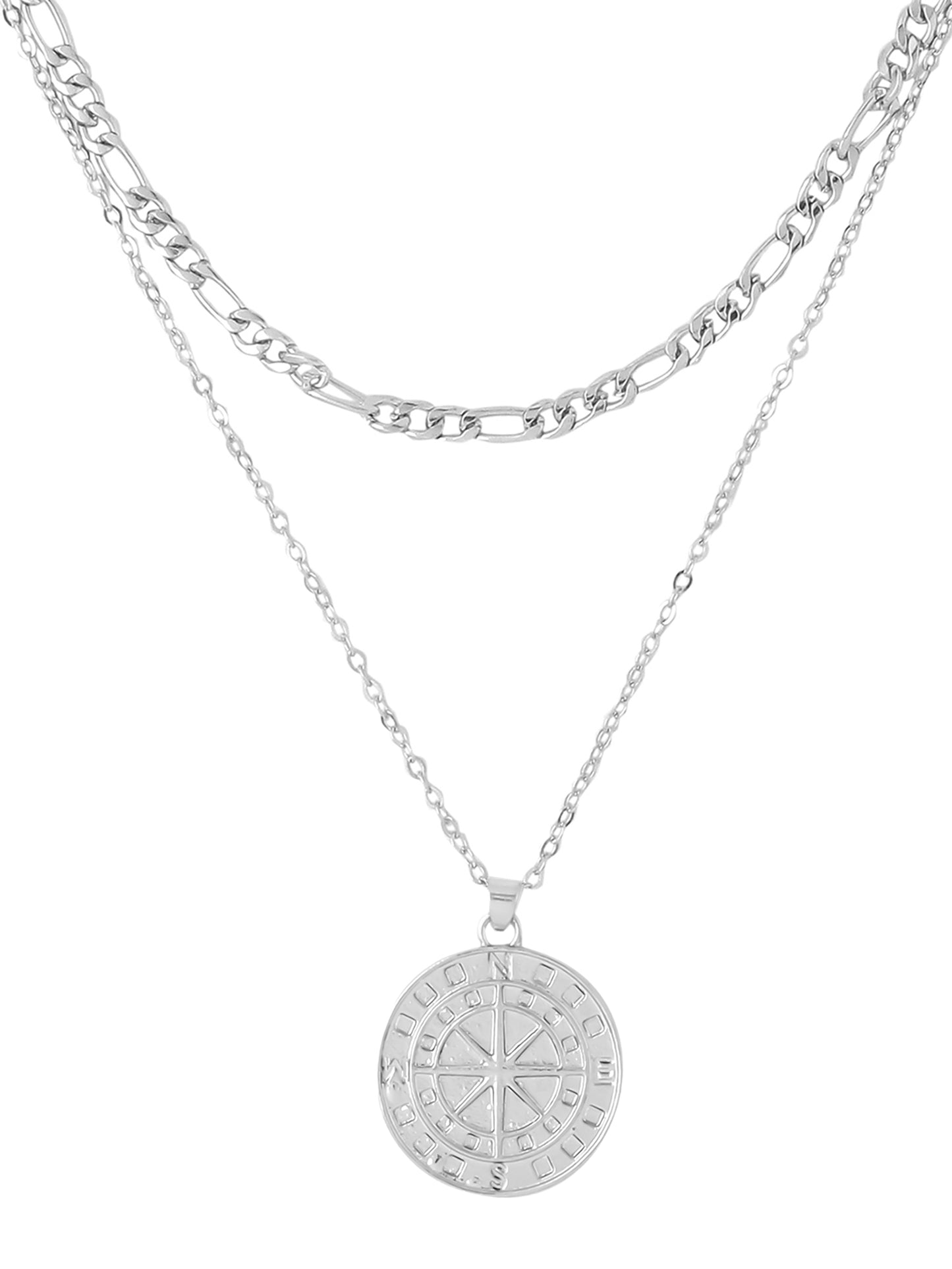 Yellow Chimes Rhodium Plated Chain - Anniversary Gift