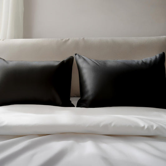 BePlush standard satin pillow cases - upgrade your bedding style