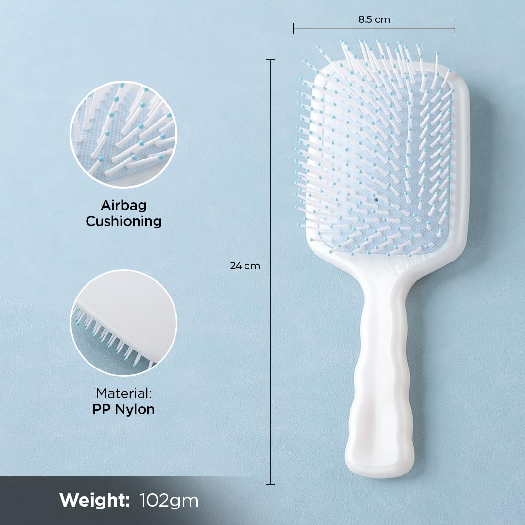 UMAI detangler hair brush - portable for travel