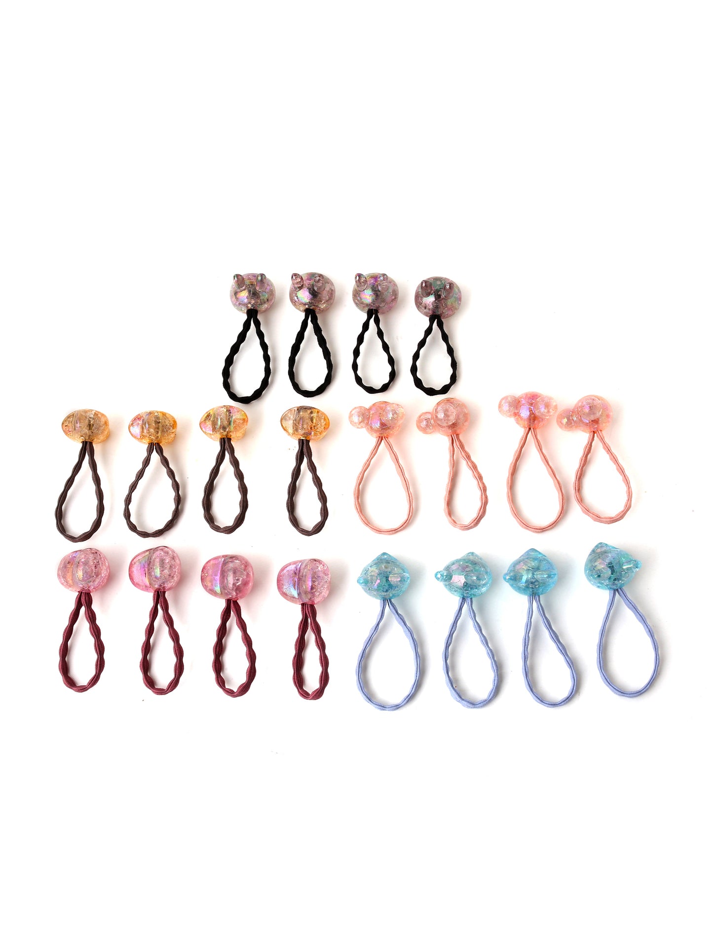 Yellow Chimes Melbees Rubber Bands - Hair Accessories for Girls