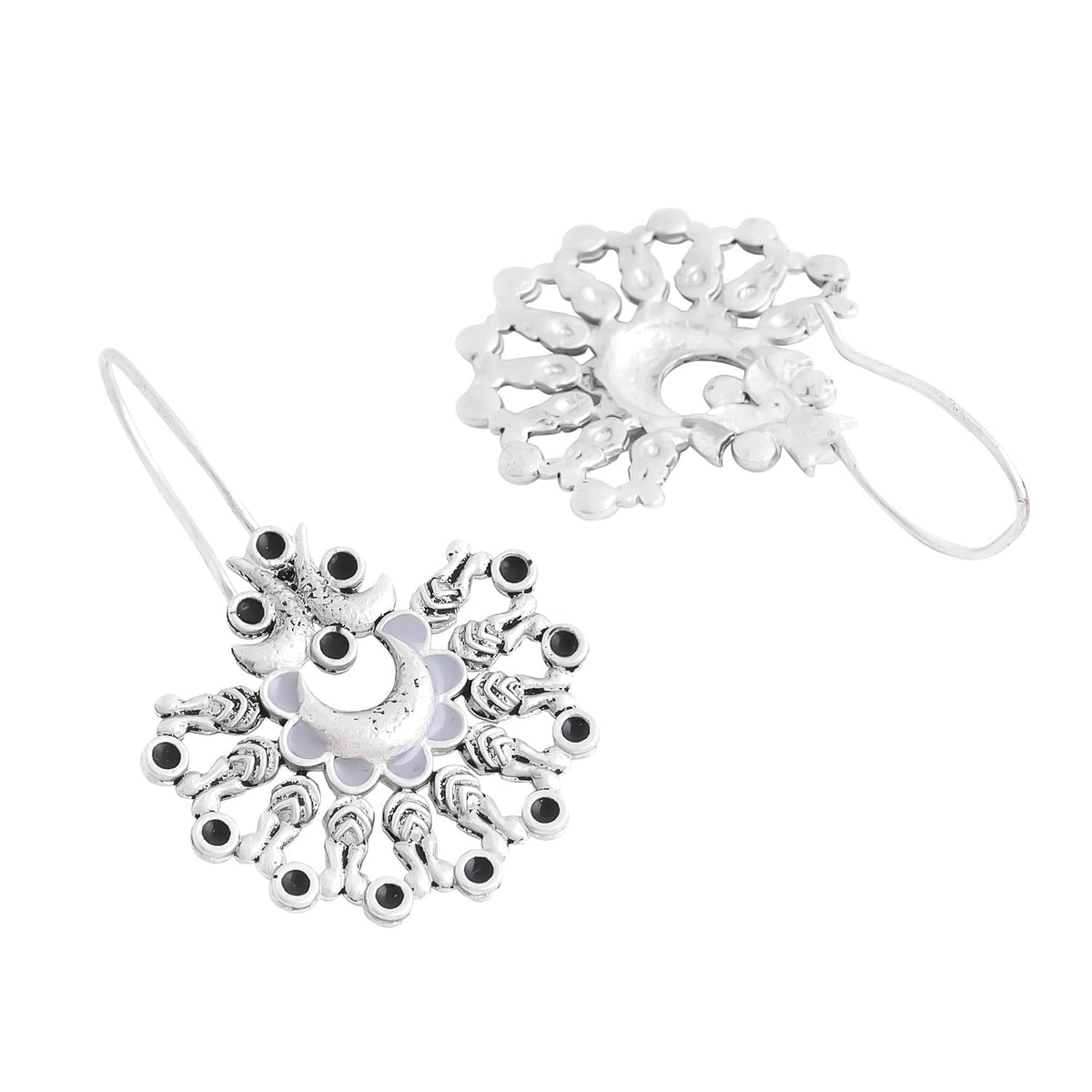 Yellow Chimes drop earrings - Stylish addition to evening wear