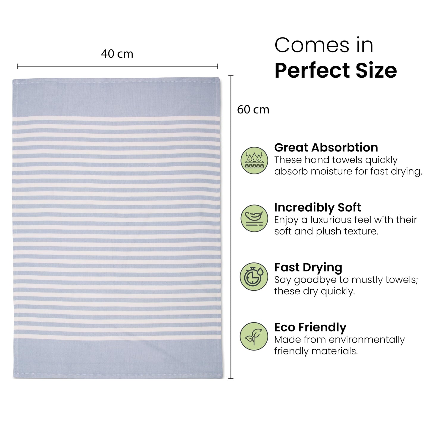 Mush absorbent towels - stylish bathroom décor