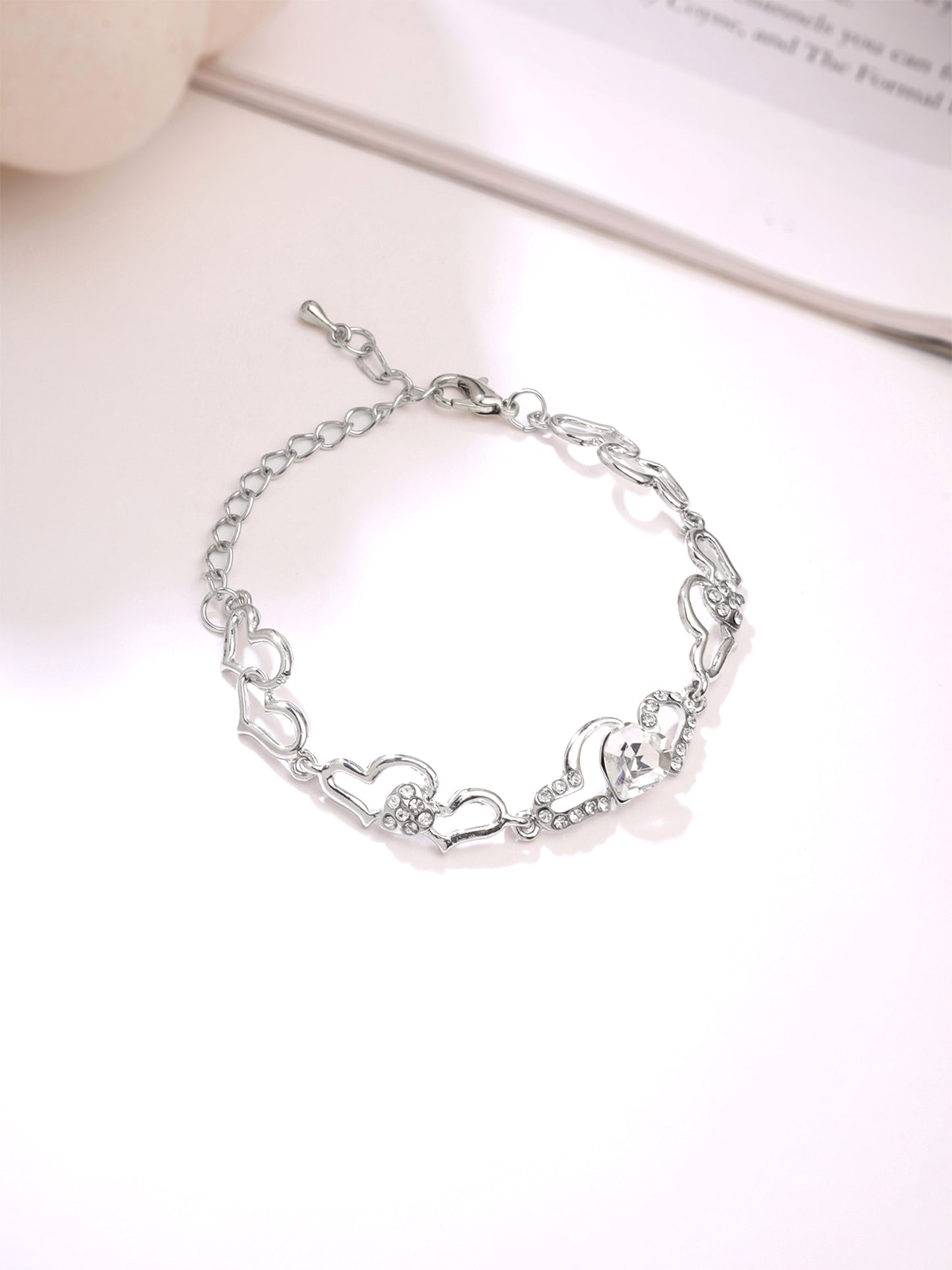 Yellow Chimes CZ crystal bracelet - Ideal for anniversaries