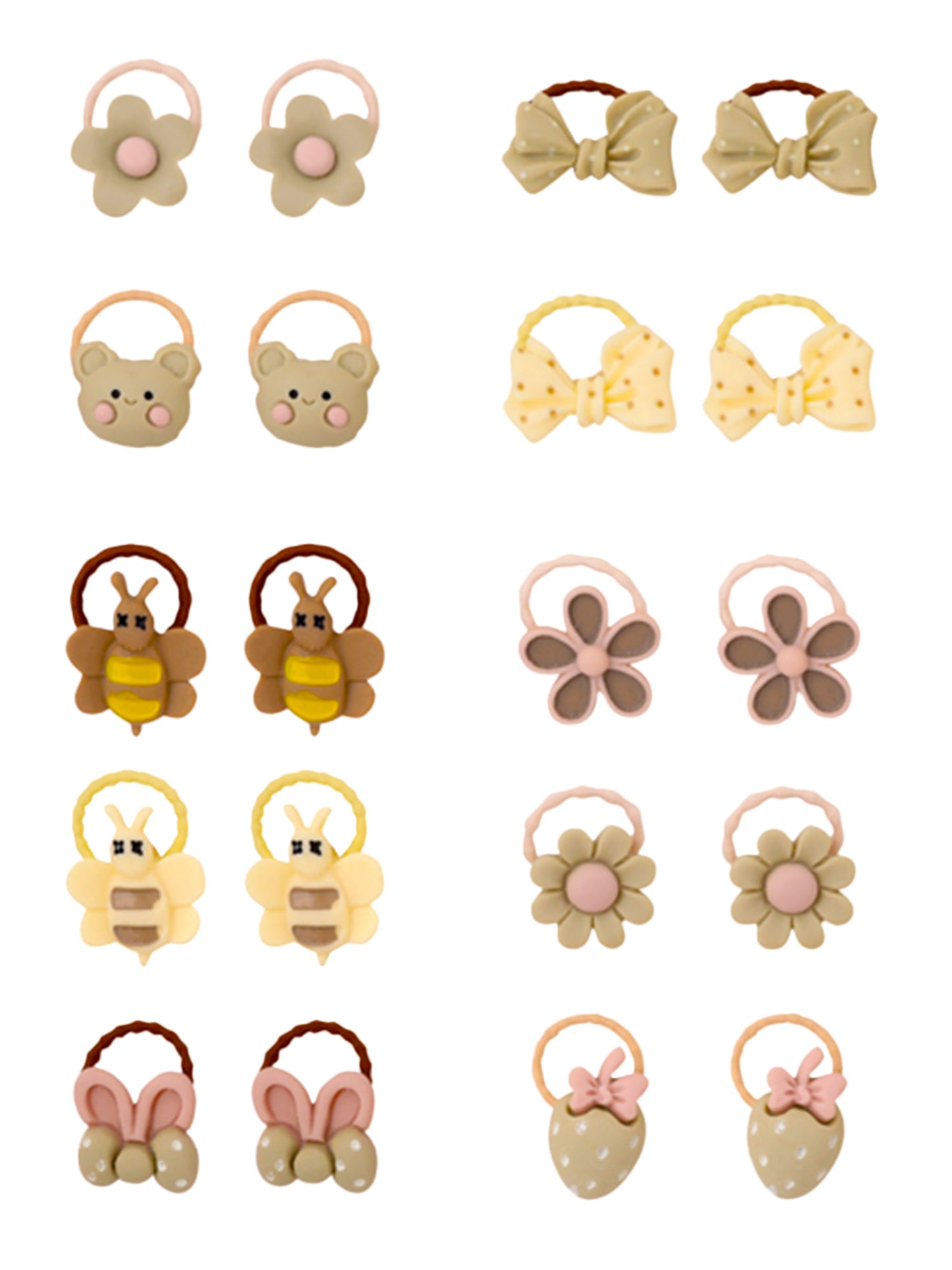 Yellow Chimes small hair accessories - adorable for toddlers