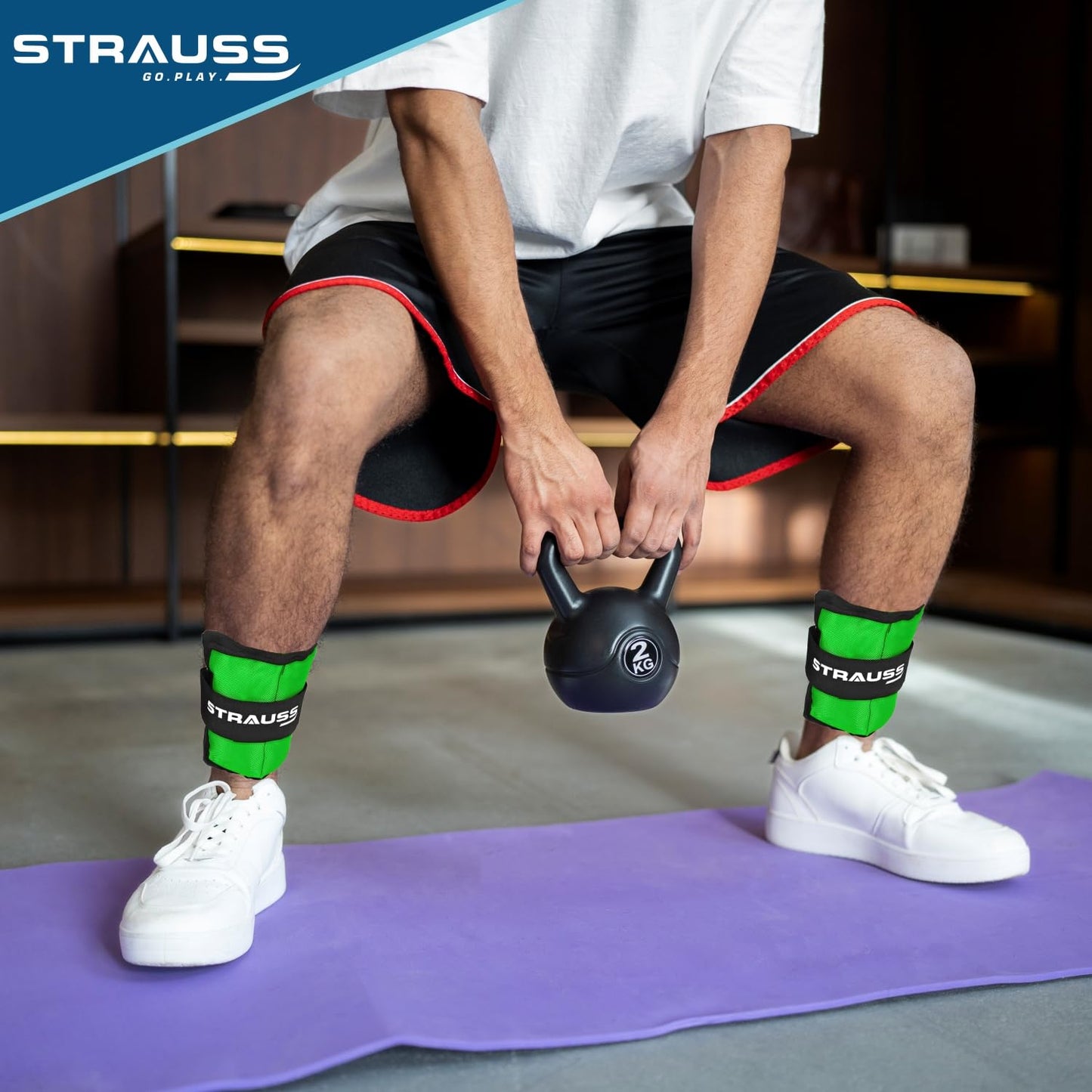 Strauss Adjustable Wrist Weight - Perfect for strength training