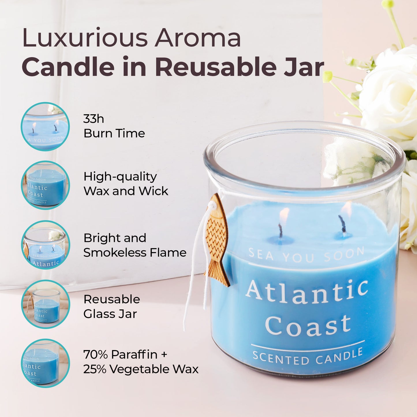 The Better Home Aromatic Candle - Relaxing atmosphere