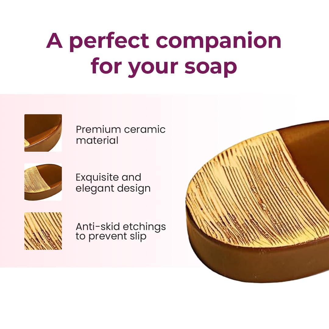 Kozicare soap with holder - travel skincare