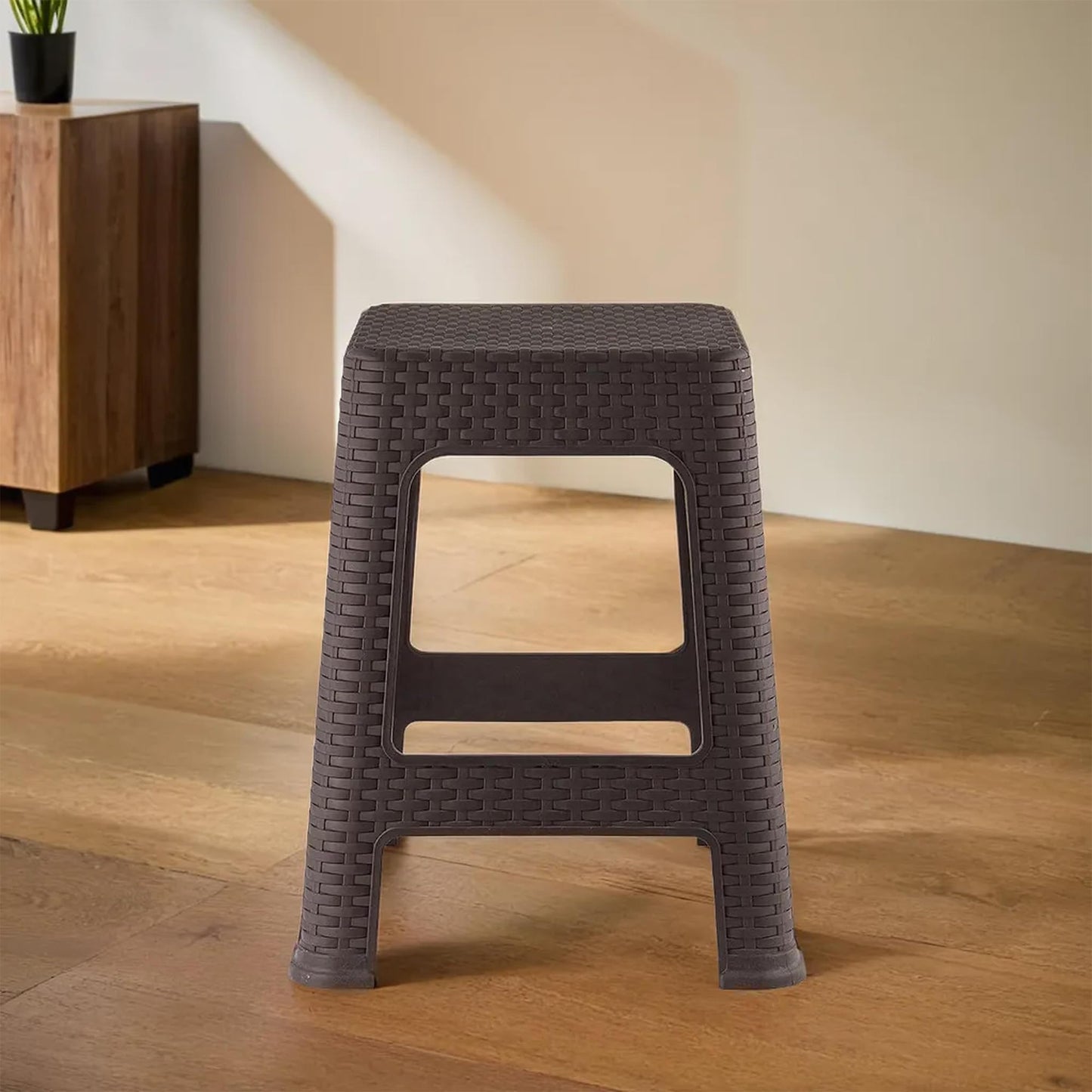 Kuber Industries Heart Home Stool - Kitchen Use