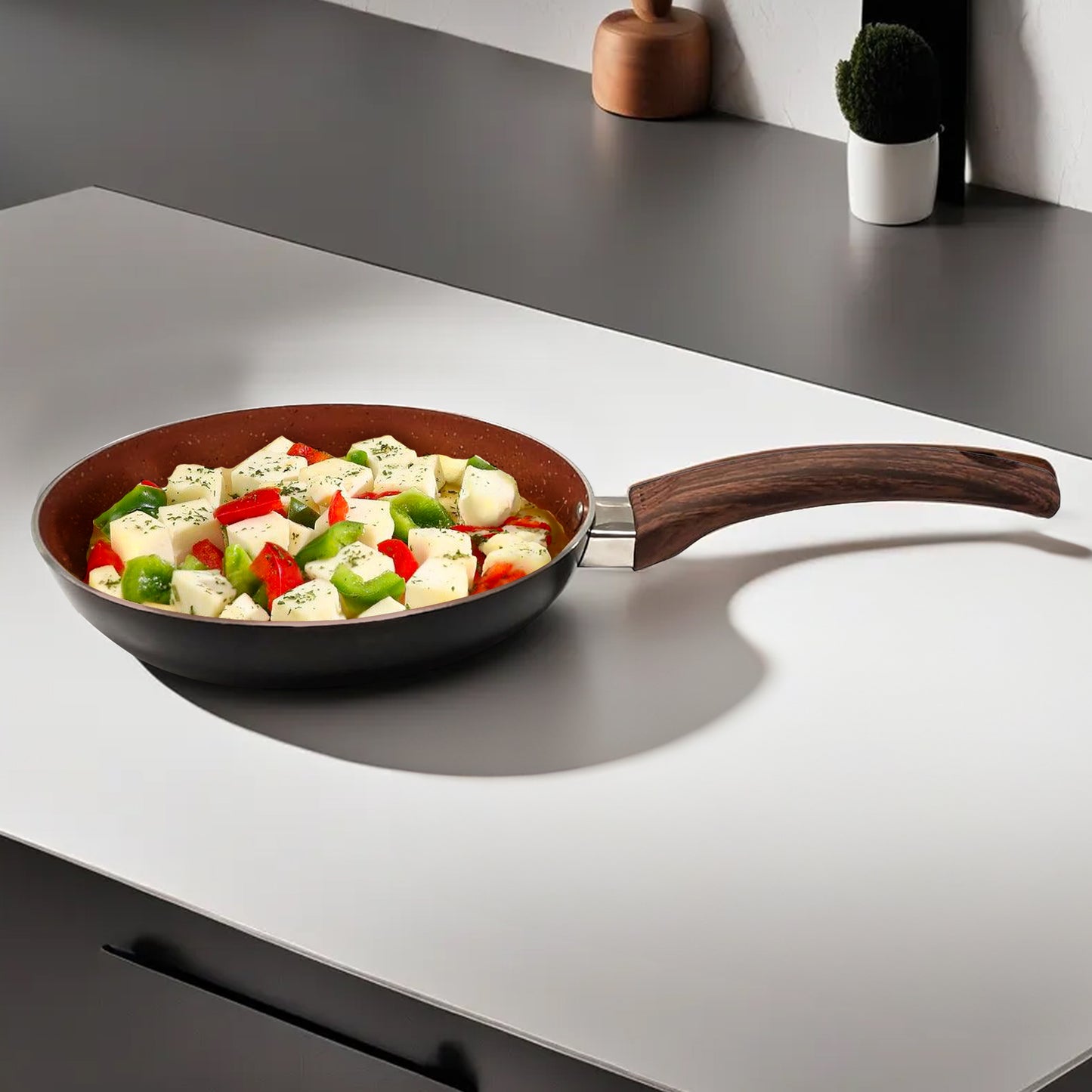 USHA SHRIRAM lightweight frying pan - for home cooking