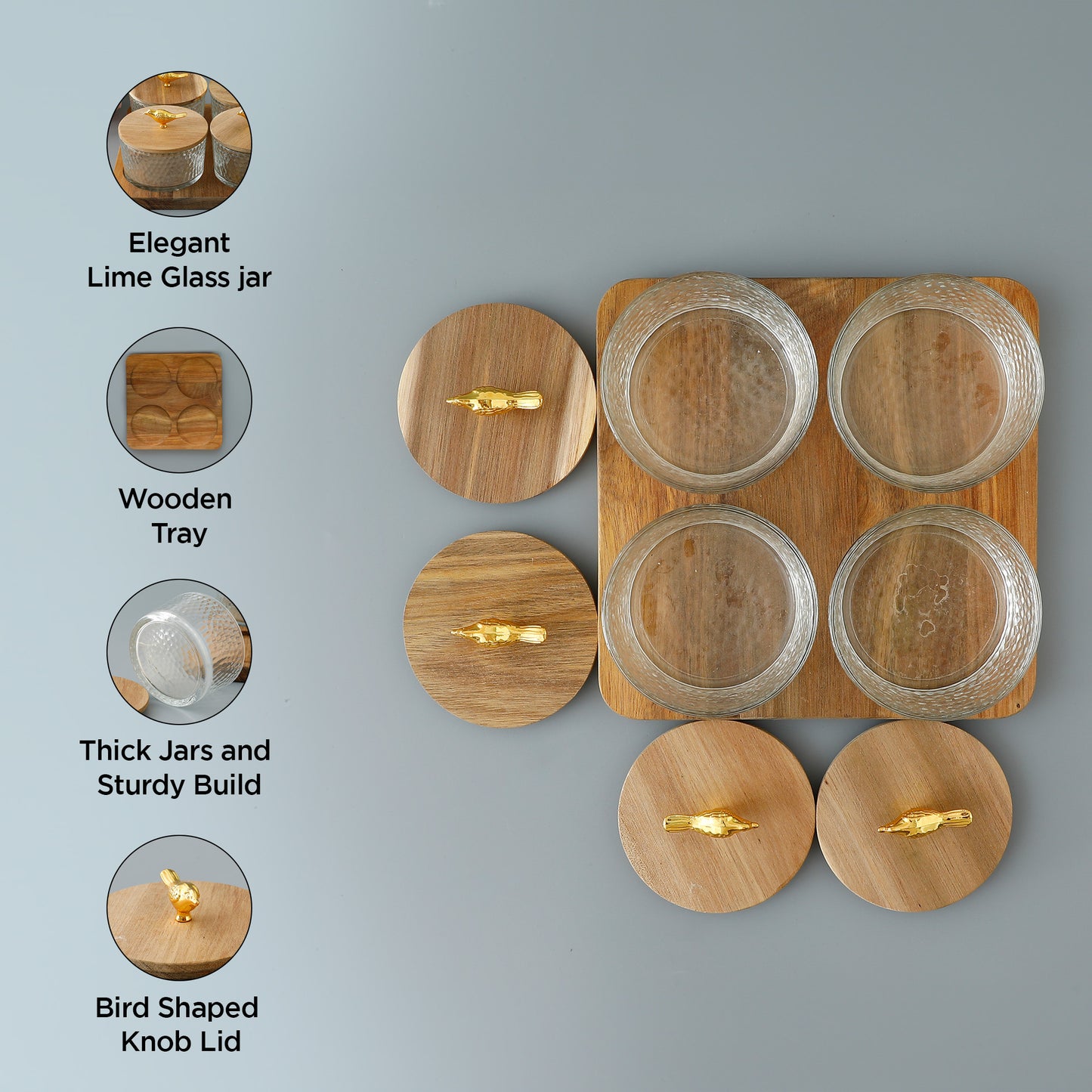 The Better Home Clear Glass Containers - pantry organization