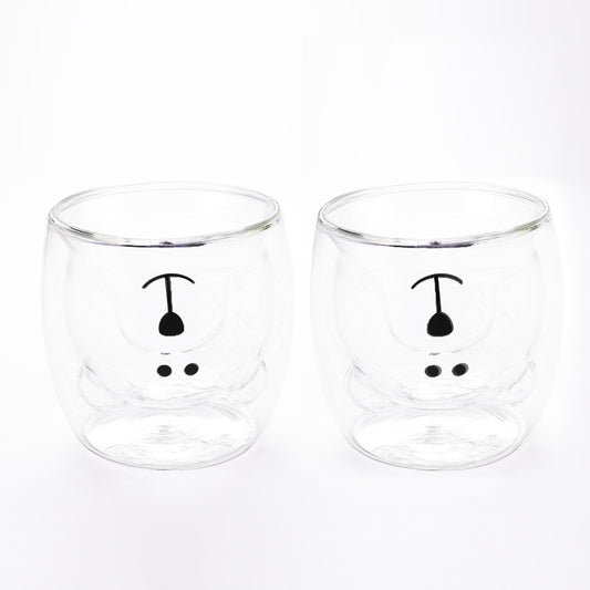 UMAI transparent mug set - unique gift for couples