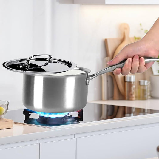SAVYA HOME 18 cm saucepan - Versatile cookware for all families