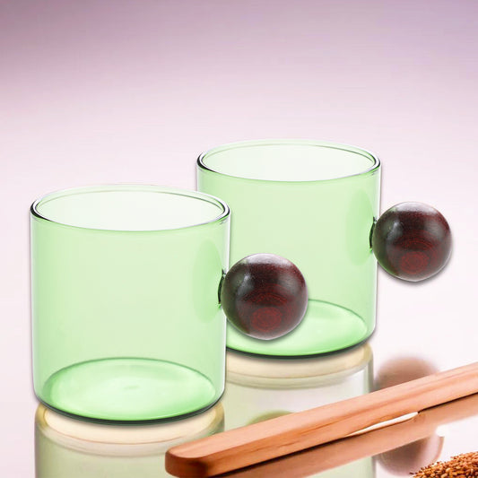 UMAI modern glass mugs - perfect for tea lovers