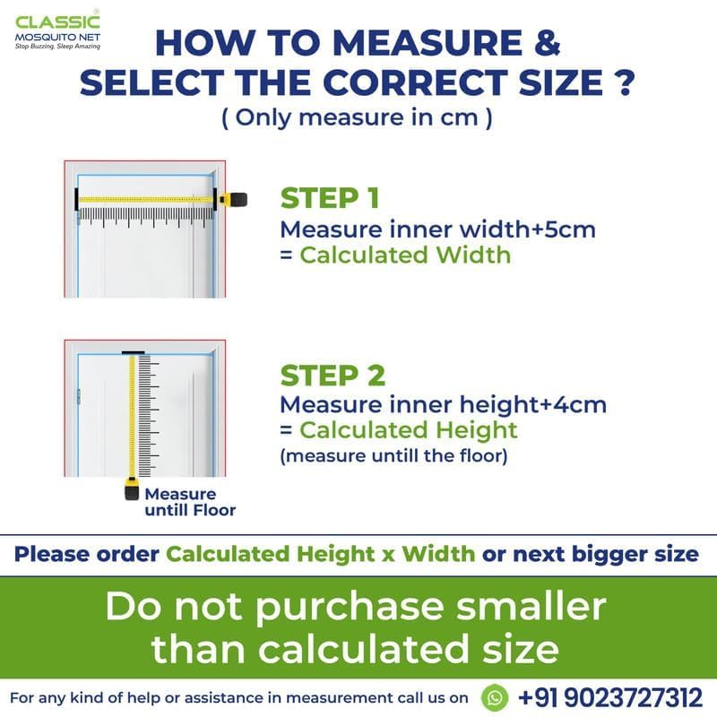 Classic Mosquito Net - Easy Install Magnetic Net for Garage Doors