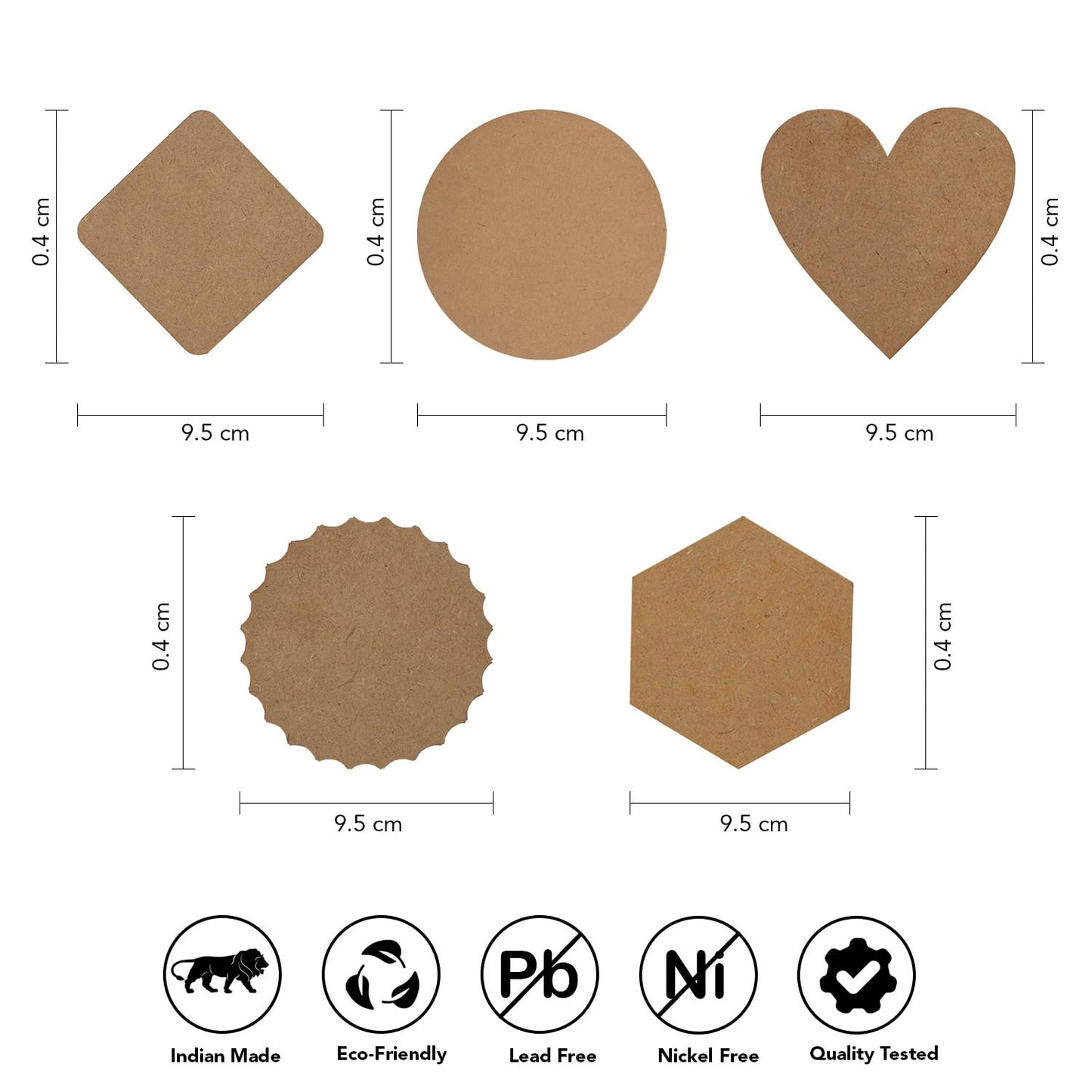 Tinker Squad MDF Board - Best for Pyrography Projects