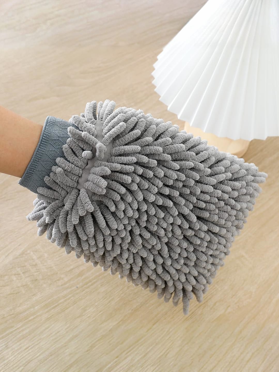 UMAI Chenille Microfiber Wash Mitt - Multi-Purpose Cleaning Use