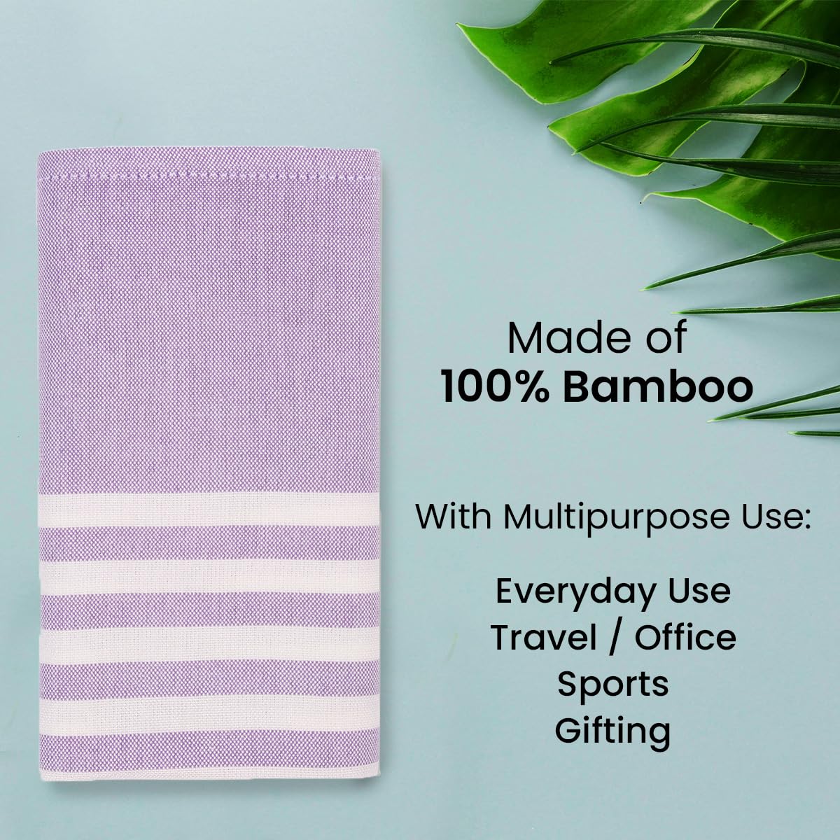 Mush bamboo hand towels - yoga towel