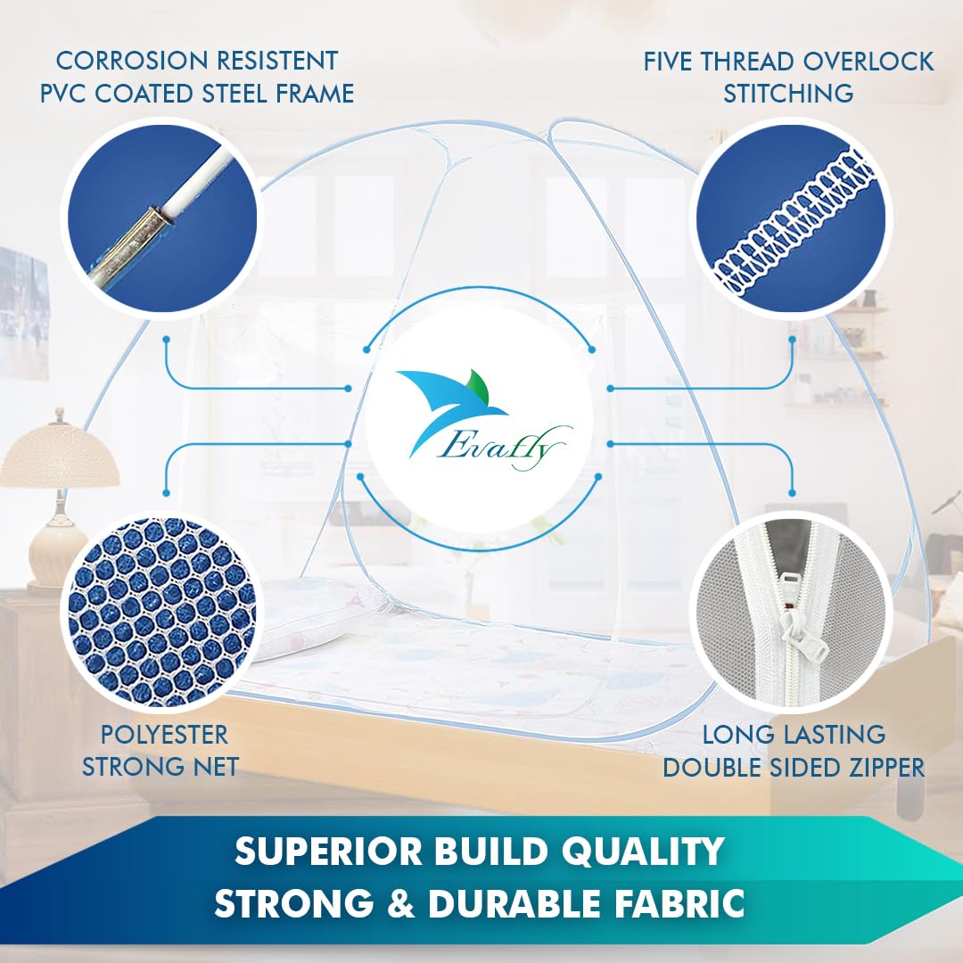 Evafly Heart Design Mosquito Net - Hospital use