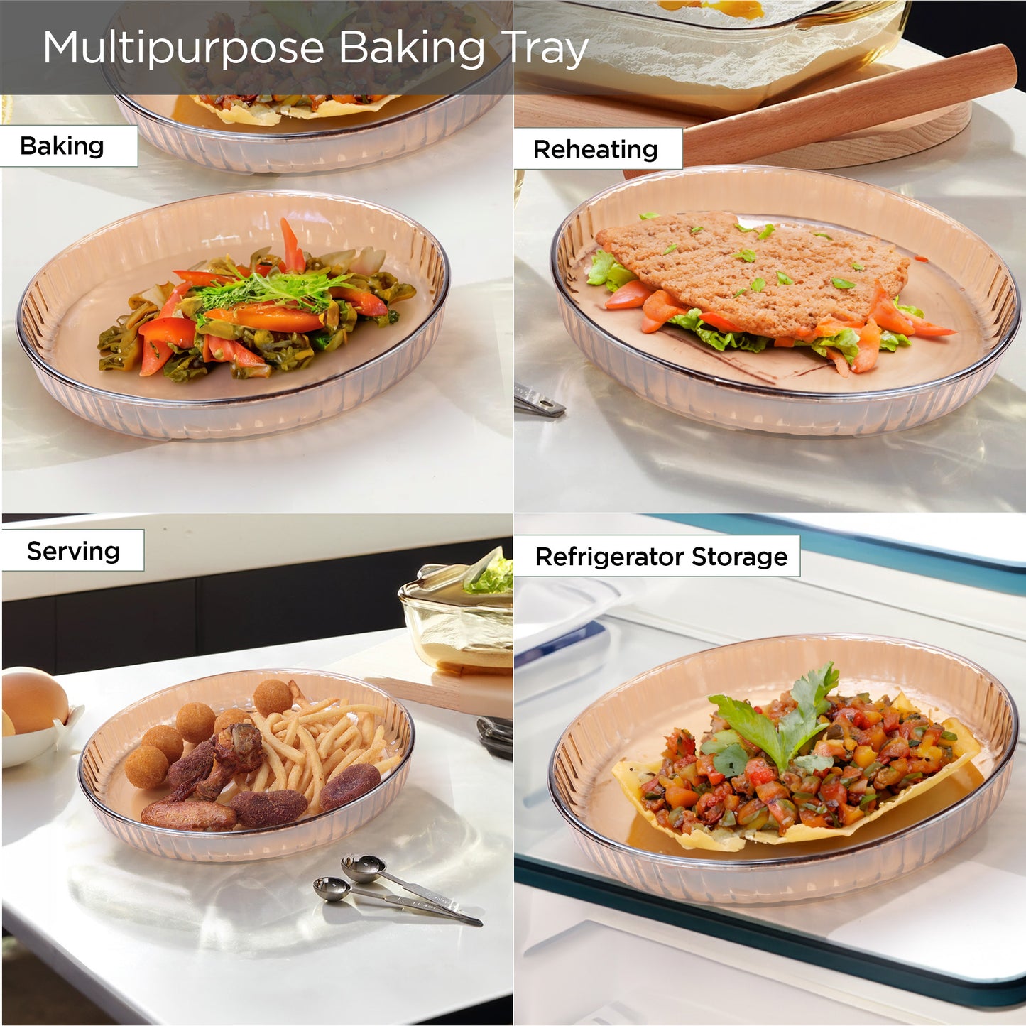 UMAI borosilicate dish - used for serving snacks